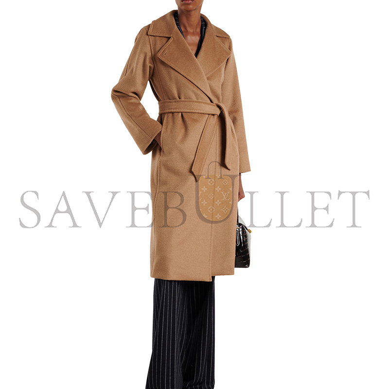 M*x M*ra MANUELA ICON CAMEL HAIR COAT 6016171906006